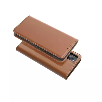 SMART PRO Lederholster für IPHONE 15 Pro braun