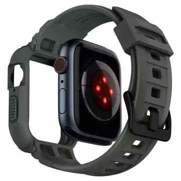 SPIGEN RUGGED ARMOR „PRO“ APPLE WATCH 4 / 5 / 6 / 7 / 8 / SE (44 / 45 MM) MILITÄRGRÜN