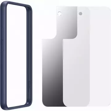 Samsung Frame Cover Hülle für Samsung Galaxy S22 (S22 Plus) SM-S906B / DS marineblau (EF-MS906CNEGWW)