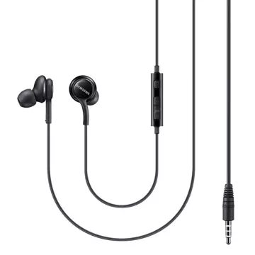 Samsung In-Ear-Kopfhörer 3,5 mm Miniklinke mit Fernbedienung und Mikrofon schwarz (EO-IA500BBEGWW)