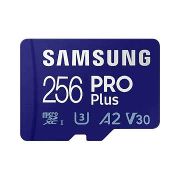 Samsung microSDXC PRO Plus 256 GB Speicherkarte mit Lesegerät (MB-MD256KB)