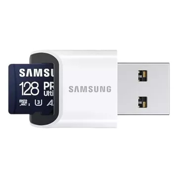 Samsung microSDXC PRO Ultimate 128 GB 200 MB/s UHS-I/U3-Speicherkarte (MB-MY128SB/WW)