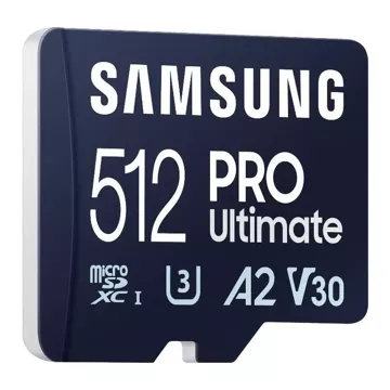 Samsung microSDXC PRO Ultimate 512 GB 200 MB/s UHS-I/U3-Speicherkarte (MB-MY512SA/WW)