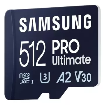 Samsung microSDXC PRO Ultimate 512 GB 200 MB/s UHS-I/U3-Speicherkarte (MB-MY512SA/WW)