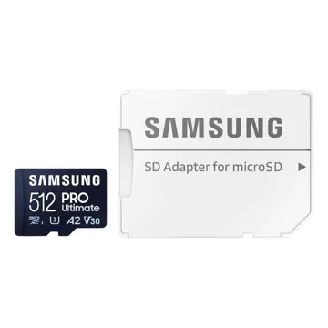 Samsung microSDXC PRO Ultimate 512 GB 200 MB/s UHS-I/U3-Speicherkarte (MB-MY512SA/WW)