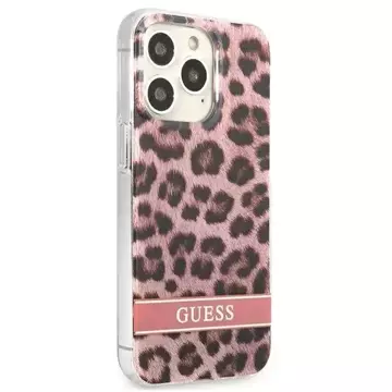 Schätze GUHCP13LHSLEOP iPhone 13 Pro / 13 6.1 "rosa / rosa Hardcase Leopard