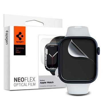 Schützende Hydrogelfolie Spigen Neo Flex x3 für Apple Watch 7 45mm