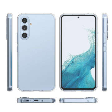 Schützende TPU-Silikonhülle Alogy-Hülle für Samsung Galaxy A54 Transparent