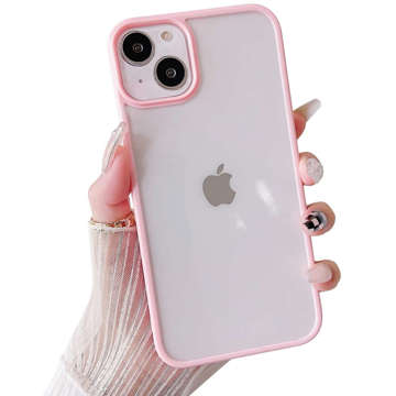 Schutzhülle Alogy Hybrid Candy Case für Apple iPhone 13 pink-transparent