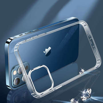 Schutzhülle Alogy Hybrid Case Super Clear für Apple iPhone 12 Pro Max Transparent