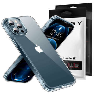 Schutzhülle Alogy Hybrid Case Super Clear für Apple iPhone 12 Pro Max Transparent