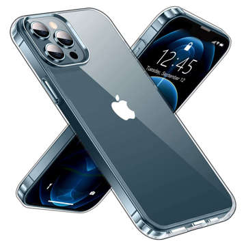 Schutzhülle Alogy Hybrid Case Super Clear für Apple iPhone 12 Pro Max Transparent