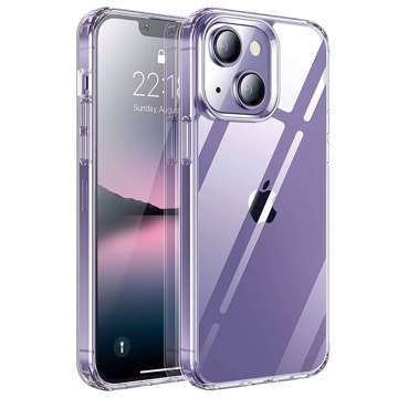 Schutzhülle Alogy Hybrid Case Super Clear für Apple iPhone 14 Plus Klarglas