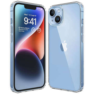 Schutzhülle Alogy Hybrid Case Super Clear für Apple iPhone 14 Plus Klarglas