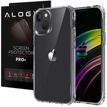 Schutzhülle Alogy Hybrid Case für Apple iPhone 13 Mini Klarglas