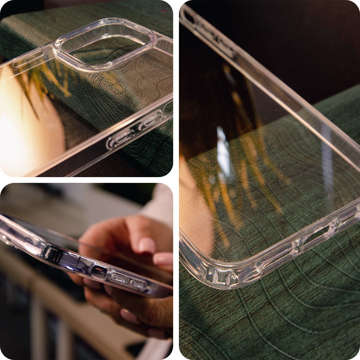 Schutzhülle Alogy Hybrid Case für Apple iPhone 13 Transparent