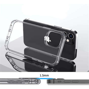 Schutzhülle Alogy Hybrid Case für Apple iPhone 13 Transparent