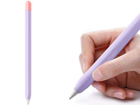 Schutzhülle Alogy Schutzhülle für Apple Pencil 2 Violett