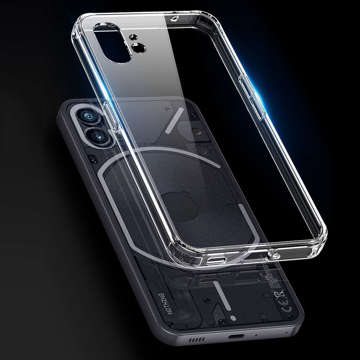 Schutzhülle Cover Alogy Hybrid Clear Case for Nothing Phone 1 Transparent