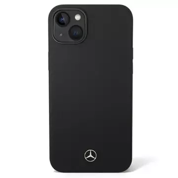 Schutzhülle Mercedes MEHCP14SSILBK für Apple iPhone 14 6.1" schwarz/schwarz Hardcase Silicone Line