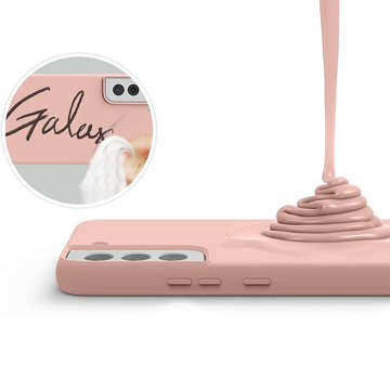 Schutzhülle für Alogy Thin Soft Case für Samsung Galaxy S22 Plus Pink