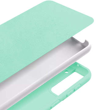 Schutzhülle für Alogy Thin Soft Case für Samsung Galaxy S22 Türkis