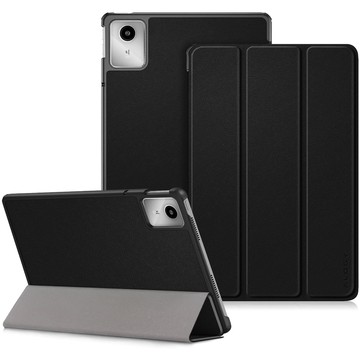 Schutzhülle für Lenovo Tab M11 10,95 Zoll TB330FU / TB330XU / TB331FC, Buchhülle mit Klappgehäuse, Case Cover Alogy, Schwarz