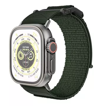 Scout-Passwort für Apple Watch 4 / 5 / 6 / 7 / 8 / 9 / Se / Ultra 1 / 2 (42 / 44 / 45 / 49 MM Militärgrün