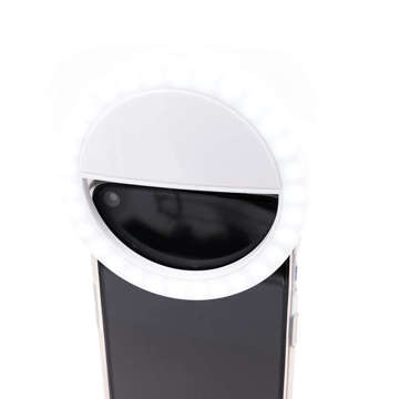 Selfie Ring Light LED-Ringleuchte, weiß