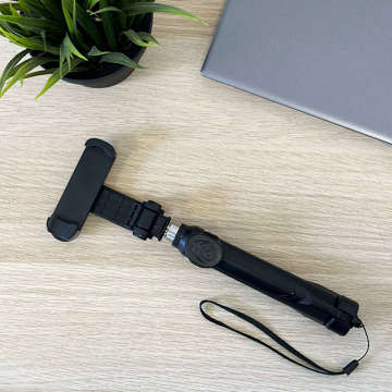 Selfie Stick Bluetooth-Handyhalter Stativ-Handyhalter mit Fernbedienung Bluetooth-Stativ Schwarz