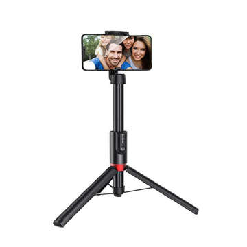 Selfie-Stick, Bluetooth-Ständer BlitzWolf BW-BS10 Plus für Smartphones (schwarz)