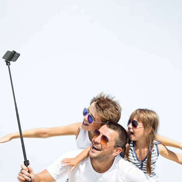 Selfie-Stick, Bluetooth-Ständer BlitzWolf BW-BS10 Plus für Smartphones (schwarz)