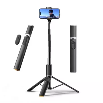 Selfie-Stick Bluetooth-Stick-Stativ für Handyfotos L08S schwarz