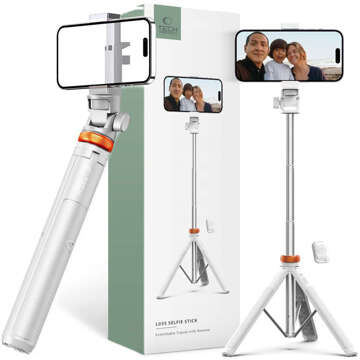 Selfie Stick L03S Bluetooth Stativ Stativ Weiß