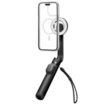 Selfie Stick Stick Stativ Spigen S571W MagSafe Bluetooth Telefonhalter Fotos Fernbedienung Schwarz