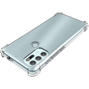 ShockProof Alogy Armored Case für Motorola Moto G60s Transparent