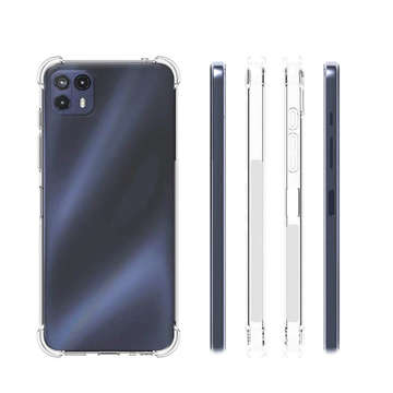 ShockProof Alogy Hülle für Motorola Moto G50 5G Saipan Transparent