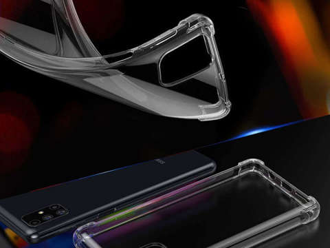 ShockProof Alogy Panzerhülle für Samsung Galaxy M51 transparent