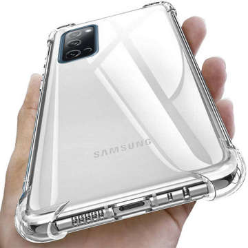 ShockProof Alogy Silikonhülle für Samsung Galaxy A03s 164 mm Klarglas