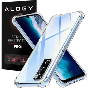 ShockProof Alogy Silikonhülle für Vivo Y70 Klarglas