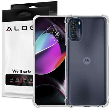 ShockProof Alogy gepanzerte Hülle für Motorola Moto G 5G 2022 Transparent