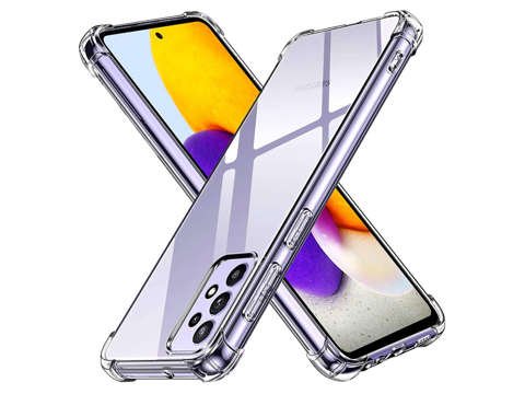 ShockProof Alogy gepanzerte Hülle für Samsung Galaxy A72 Transparent