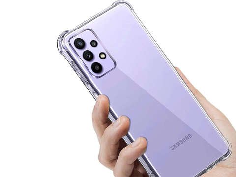 ShockProof Alogy gepanzerte Hülle für Samsung Galaxy A72 Transparent