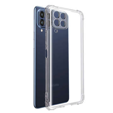 ShockProof Alogy gepanzerte Hülle für Samsung Galaxy M53 5G Transparent