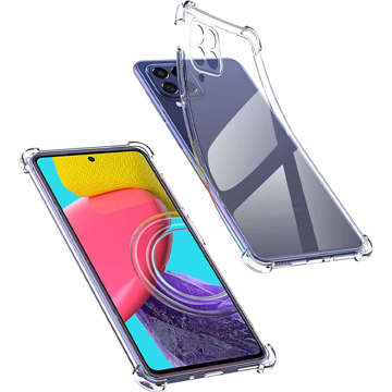 ShockProof Alogy gepanzerte Hülle für Samsung Galaxy M53 5G Transparent