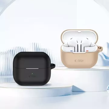 Silikon-Haken-Schutzhülle für Samsung Galaxy Buds 3 / 3 Pro Crayon Grey