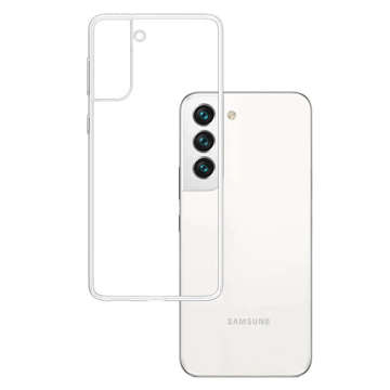 Silikon-Schutzhülle für Samsung Galaxy S22 Plus 3mk Clear Case TPU-Glas