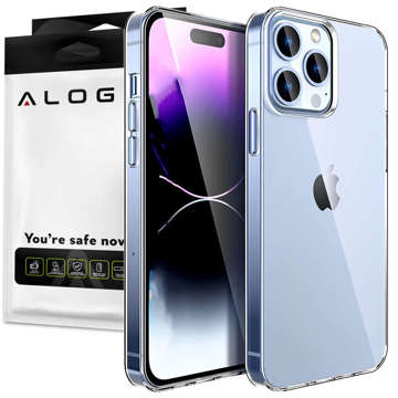 Silikonhülle Alogy Case für Apple iPhone 14 Pro Transparent