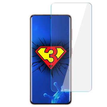 Silver Protection 3mk 7H Vollbild-Antivirusfolie für Samsung Galaxy S21 FE
