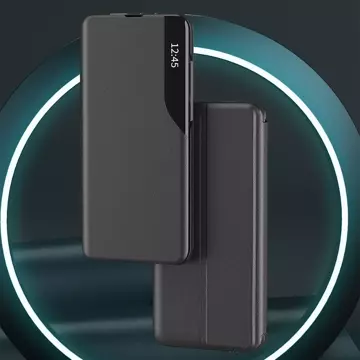 Smart View Flip Case für Xiaomi Redmi Note 12 5G / Poco X5 5G Schwarz